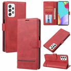 For Samsung Galaxy A72 5G / 4G Classic Wallet Flip Leather Phone Case(Red) - 1