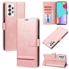 For Samsung Galaxy A72 5G / 4G Classic Wallet Flip Leather Phone Case(Pink) - 1