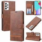For Samsung Galaxy A72 5G / 4G Classic Wallet Flip Leather Phone Case(Brown) - 1