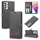 For Samsung Galaxy A73 5G Classic Wallet Flip Leather Phone Case(Black) - 1