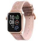 Glitter Starry Sky Watch Band For Apple Watch Series 9&8&7 41mm / SE 3&SE 2&6&SE&5&4 40mm / 3&2&1 38mm(Pink) - 1