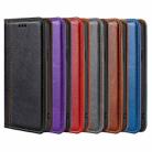 For OnePlus Nord CE 2 5G Grid Texture Magnetic Flip Leather Phone Case(Purple) - 7