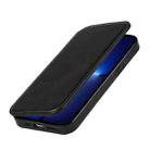 For iPhone 12 Pro Max Card Slots Flip Leather Phone Case(Black) - 7