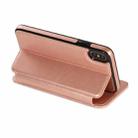 Card Slots Flip Leather Phone Case For iPhone X / XS(Rose Gold) - 6