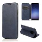For Samsung Galaxy S9 Card Slots Flip Leather Phone Case(Blue) - 1