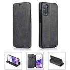 For Samsung Galaxy S20 5G Card Slots Flip Leather Phone Case(Black) - 1