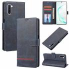 For Samsung Galaxy Note10 Classic Wallet Flip Leather Phone Case(Blue) - 1