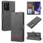 For Samsung Galaxy Note20 Ultra Classic Wallet Flip Leather Phone Case(Black) - 1