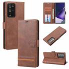 For Samsung Galaxy Note20 Ultra Classic Wallet Flip Leather Phone Case(Brown) - 1
