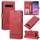 For Samsung Galaxy S10+ Classic Wallet Flip Leather Phone Case(Red) - 1