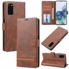 For Samsung Galaxy S20 Classic Wallet Flip Leather Phone Case(Brown) - 1