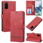 For Samsung Galaxy S20+ Classic Wallet Flip Leather Phone Case(Red) - 1