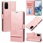 For Samsung Galaxy S20+ Classic Wallet Flip Leather Phone Case(Pink) - 1