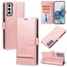 For Samsung Galaxy S22+ 5G Classic Wallet Flip Leather Phone Case(Pink) - 1