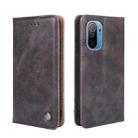 For Ulefone Note13P Non-Magnetic Retro Texture Leather Phone Case(Grey) - 2