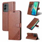 For vivo S15 AZNS Sheepskin Texture Flip Leather Phone Case(Brown) - 1