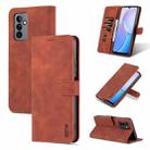 For Huawei Maimang 11 AZNS Skin Feel Calf Texture Flip Leather Phone Case(Brown) - 1