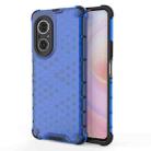 For Honor 50 SE / Huawei nova 9 SE Shockproof Honeycomb PC + TPU Phone Case(Blue) - 1