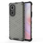 For Honor 50 SE / Huawei nova 9 SE Shockproof Honeycomb PC + TPU Phone Case(Black) - 1