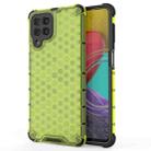 For Samsung Galaxy M53 5G Shockproof Honeycomb PC + TPU Phone Case(Green) - 1