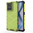 For OnePlus Ace 5G Shockproof Honeycomb PC + TPU Phone Case(Green) - 1