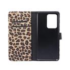 For Galaxy S20 Ultra Leopard Pattern Horizontal Flip Leather Case with Holder & Card Slots(Yellow) - 6