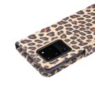 For Galaxy S20 Ultra Leopard Pattern Horizontal Flip Leather Case with Holder & Card Slots(Yellow) - 7