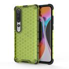 For Xiaomi Mi 10 Shockproof Honeycomb PC + TPU Protective Case(Green) - 1