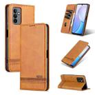 For Huawei Maimang 11 AZNS Magnetic Calf Texture Flip Leather Phone Case(Light Brown) - 1