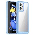 For Xiaomi Redmi Note 11T Pro 5G Colorful Series Acrylic + TPU Phone Case(Blue) - 1