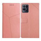For OPPO Realme Narzo 50 4G Y Stitching Horizontal Flip Leather Phone Case(Rose Gold) - 1