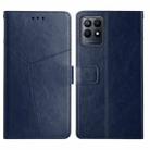 For OPPO Realme Narzo 50 4G Y Stitching Horizontal Flip Leather Phone Case(Blue) - 1