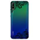 For Huawei Enjoy 10 Painted TPU Protective Case(Lace) - 1