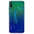 For Huawei Enjoy 10 Painted TPU Protective Case(Feather) - 1