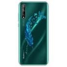 For Huawei Enjoy 10S Painted TPU Protective Case(Feather) - 1