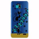 For Xiaomi Redmi 8A Painted TPU Protective Case(Cat) - 1