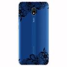 For Xiaomi Redmi 8A Painted TPU Protective Case(Lace) - 1