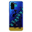 For Huawei Honor V30 Painted TPU Protective Case(Cat) - 1