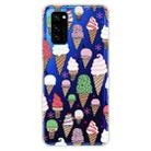 For Huawei Honor V30 Painted TPU Protective Case(Ice Cream) - 1