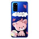 For Huawei Honor V30 Painted TPU Protective Case(Lovely Cat) - 1