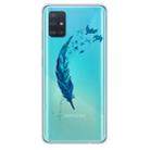 For Galaxy A51 Painted TPU Protective Case(Feather) - 1