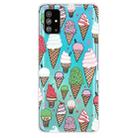 For Galaxy S20+ Painted TPU Protective Case(Ice Cream) - 1