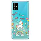 For Galaxy S20+ Painted TPU Protective Case(Unicorn) - 1