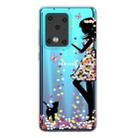 For Galaxy S20 Ultra Painted TPU Protective Case(Girl) - 1