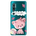 For Xiaomi CC9 Pro Painted TPU Protective Case(Lovely Cat) - 1