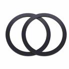 JOYROOM JR-Mag-M3 2 PCS MagSafe Magnetic Iron Sheet Sticker Ring(Black) - 1