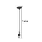 For Fitbit Inspire 15cm Charging Cable(Black) - 4