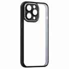 For iPhone 13 Pro Shockproof Metal + Acrylic + TPU Phone Case (Black) - 1