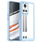 For Realme GT Neo3 Colorful Series Acrylic + TPU Phone Case(Blue) - 1