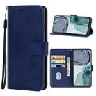 For Motorola Moto G62 5G Leather Phone Case(Blue) - 1